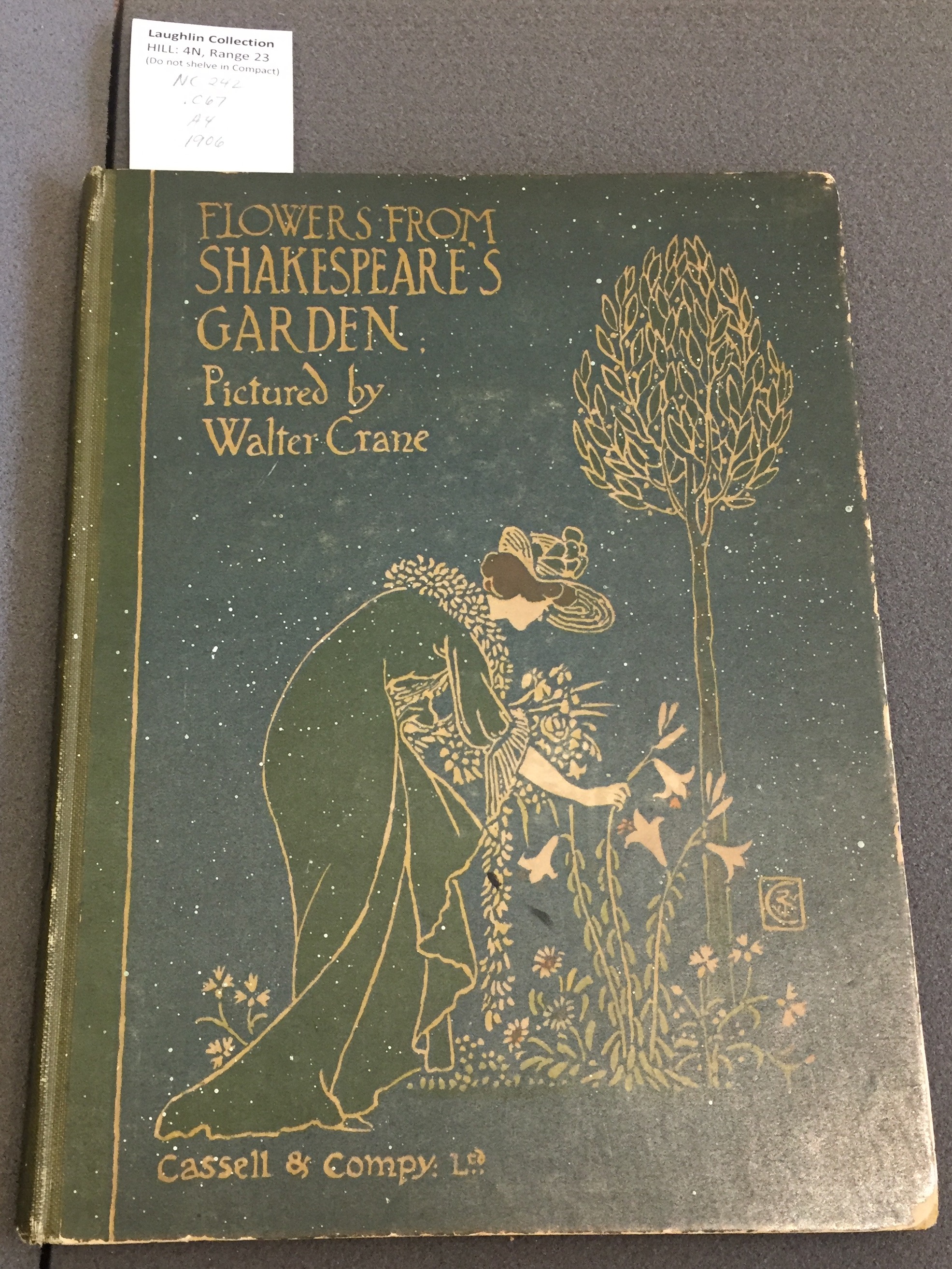 Flowers from Shakespeare's garden pictured by Walter Crane